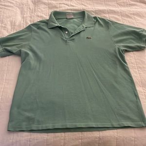 Green size 6 six Lacoste polo